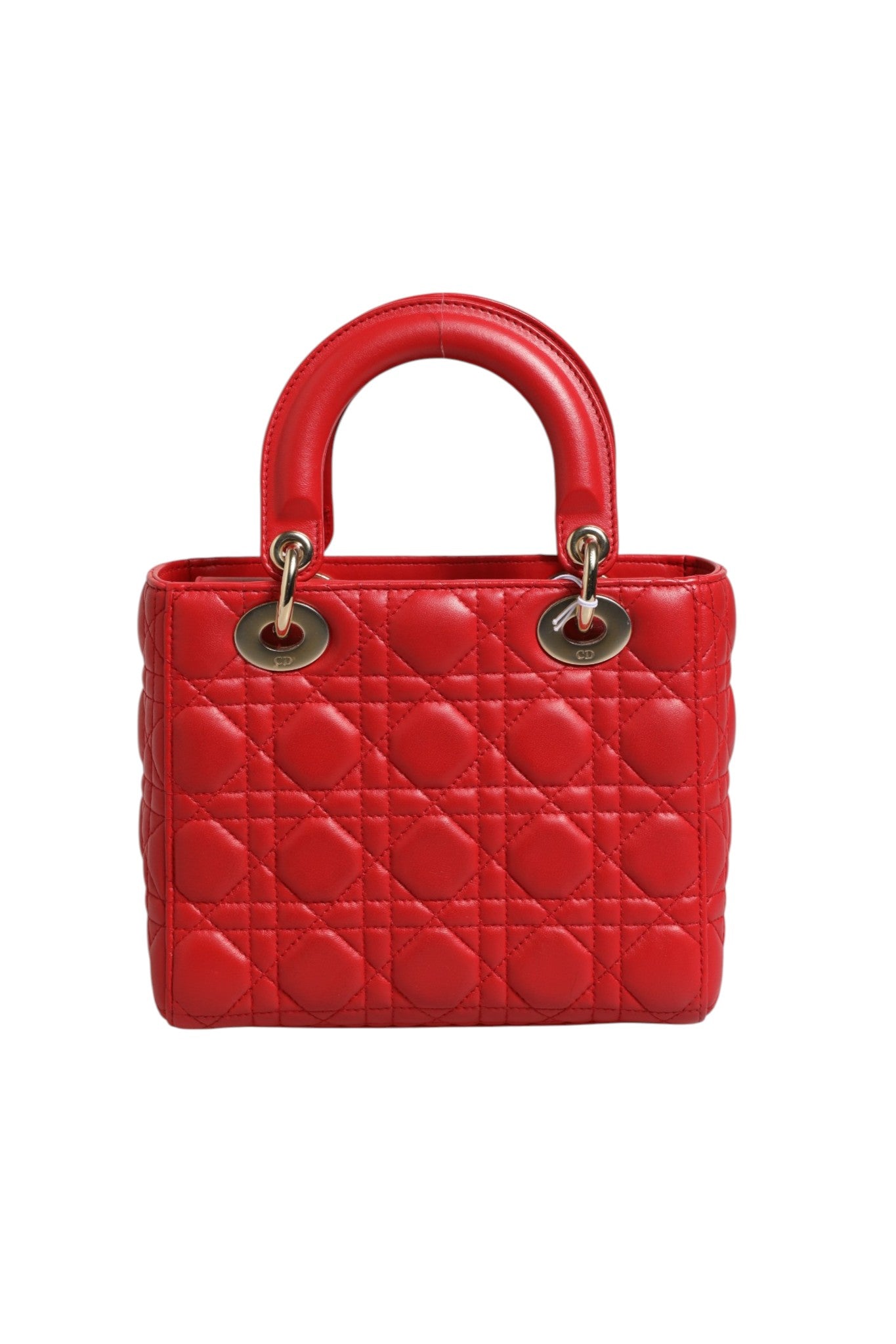 Christian Dior Lady Dior Cannage Leather Handbag