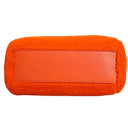 Μίνι τσάντα χειρός Peekaboo με πορτοκαλί δέρμα και shearling Fendi  