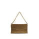 Gucci Brown Suede Leather Handbag