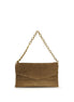 Gucci Brown Suede Leather Handbag