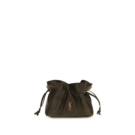 Saint Laurent Bicolor Lamb Ovis Aries Aries Clutch Bag