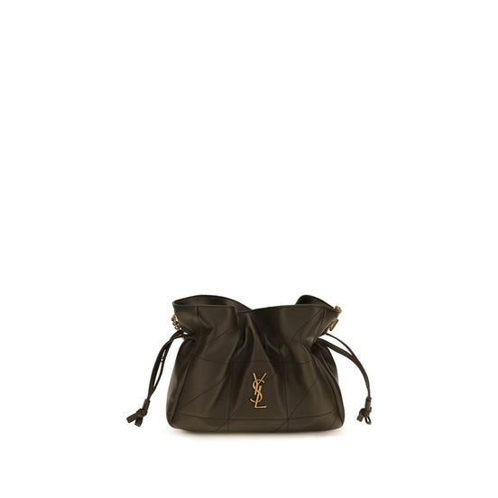 Saint Laurent Bicolor Lamb Ovis Aries Aries Clutch Bag