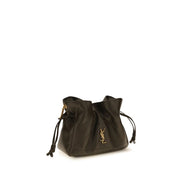 Saint Laurent Bicolor Lamb Ovis Aries Aries Clutch Bag