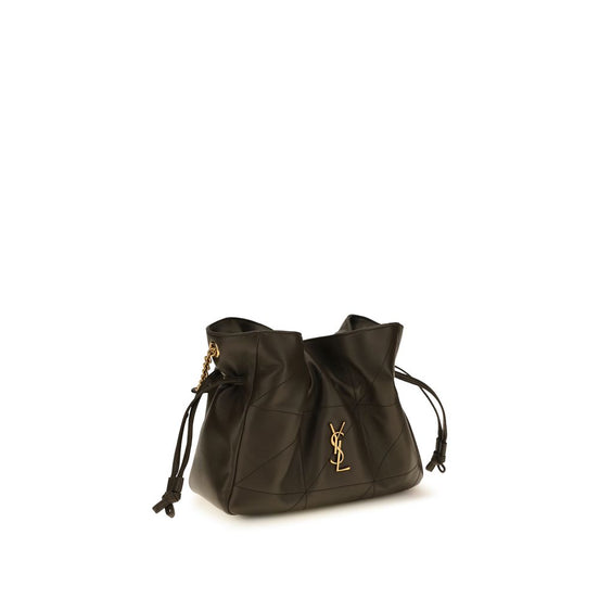 Saint Laurent Bicolor Lamb Ovis Aries Aries Clutch Bag