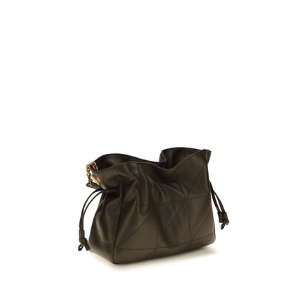 Saint Laurent Bicolor Lamb Ovis Aries Aries Clutch Bag