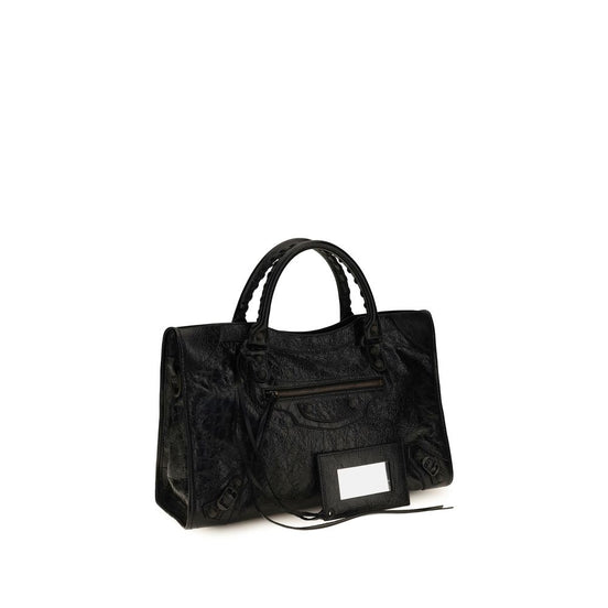 Balenciaga Black Lamb Ovis Aries Aries Handbag