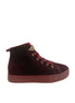 Borbonese Red Fabric Women Sneaker