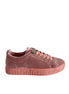Borbonese Pink Fabric Women Sneakers