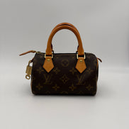 Τσάντα χειρός Nano Speedy με μοτίβο Monogram Louis Vuitton  