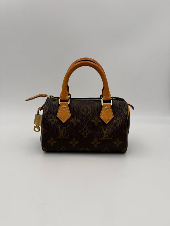Louis Vuitton LOUIS VUITTON Nano Speedy Monogram Handbag