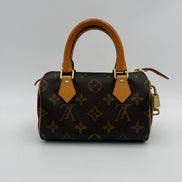 Τσάντα χειρός Nano Speedy με μοτίβο Monogram Louis Vuitton  