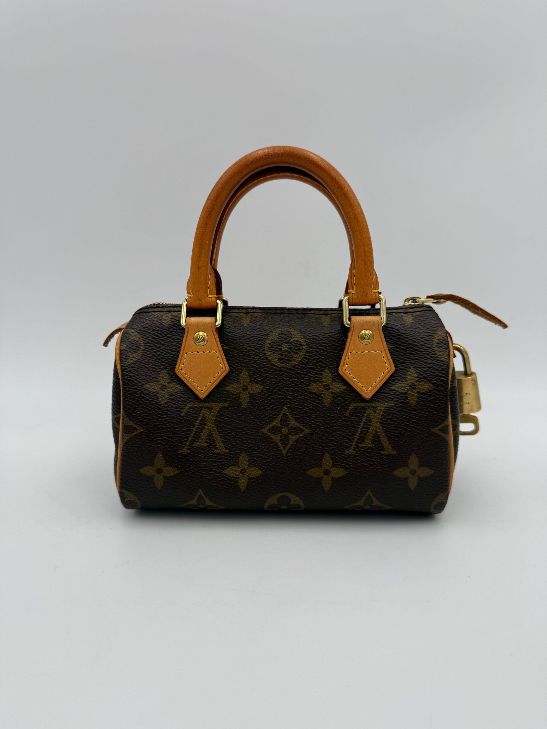 Τσάντα χειρός Nano Speedy με μοτίβο Monogram Louis Vuitton  