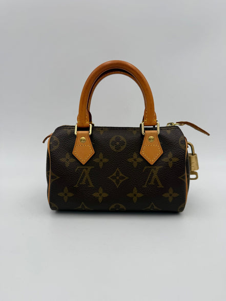 Τσάντα χειρός Nano Speedy με μοτίβο Monogram Louis Vuitton  