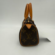 Τσάντα χειρός Nano Speedy με μοτίβο Monogram Louis Vuitton  