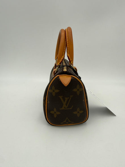 Τσάντα χειρός Nano Speedy με μοτίβο Monogram Louis Vuitton  