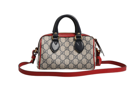 Gucci GG Supreme Mini Boston Bag