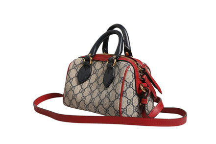 Gucci GG Supreme Mini Boston Bag