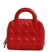 Christian Dior Small Dior Toujours Bag Black Macrocannage Calfskin