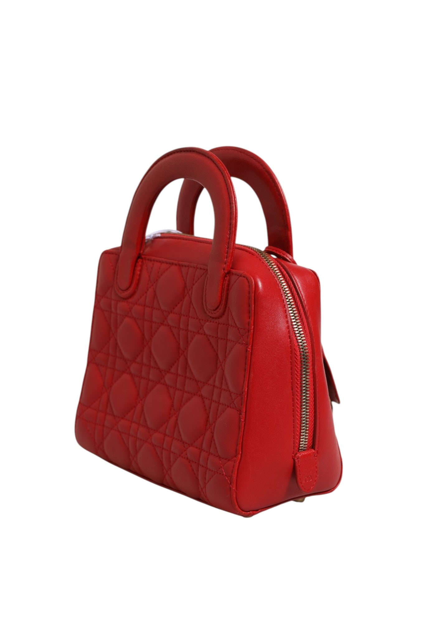 Christian Dior Small Dior Toujours Bag Black Macrocannage Calfskin