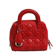 Christian Dior Small Dior Toujours Bag Black Macrocannage Calfskin