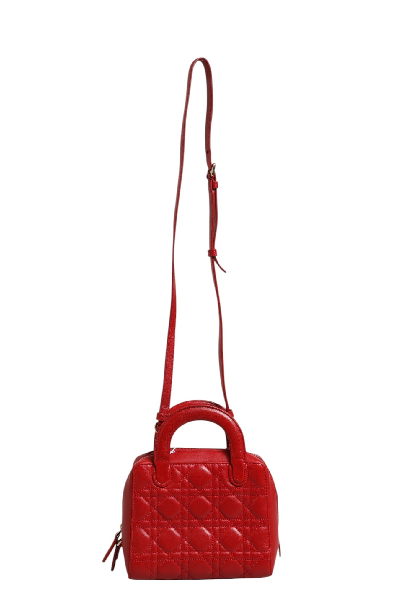 Christian Dior Small Dior Toujours Bag Black Macrocannage Calfskin