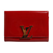 Louis Vuitton Louise PM Red Patent Leather Wallet On Chain