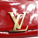 Louis Vuitton Louise PM Red Patent Leather Wallet On Chain
