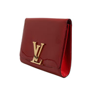 Louis Vuitton Louise PM Red Patent Leather Wallet On Chain