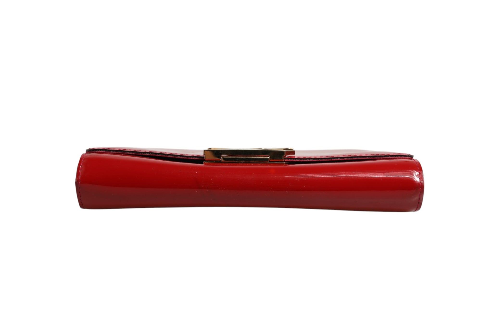 Louis Vuitton Louise PM Red Patent Leather Wallet On Chain