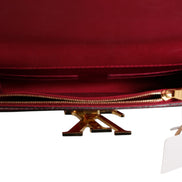 Louis Vuitton Louise PM Red Patent Leather Wallet On Chain