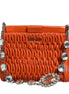 Miu Miu Orange crystal crossbodybag