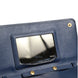Prada Blue Saffiano Leather Wallet on Chain Clutch Bag