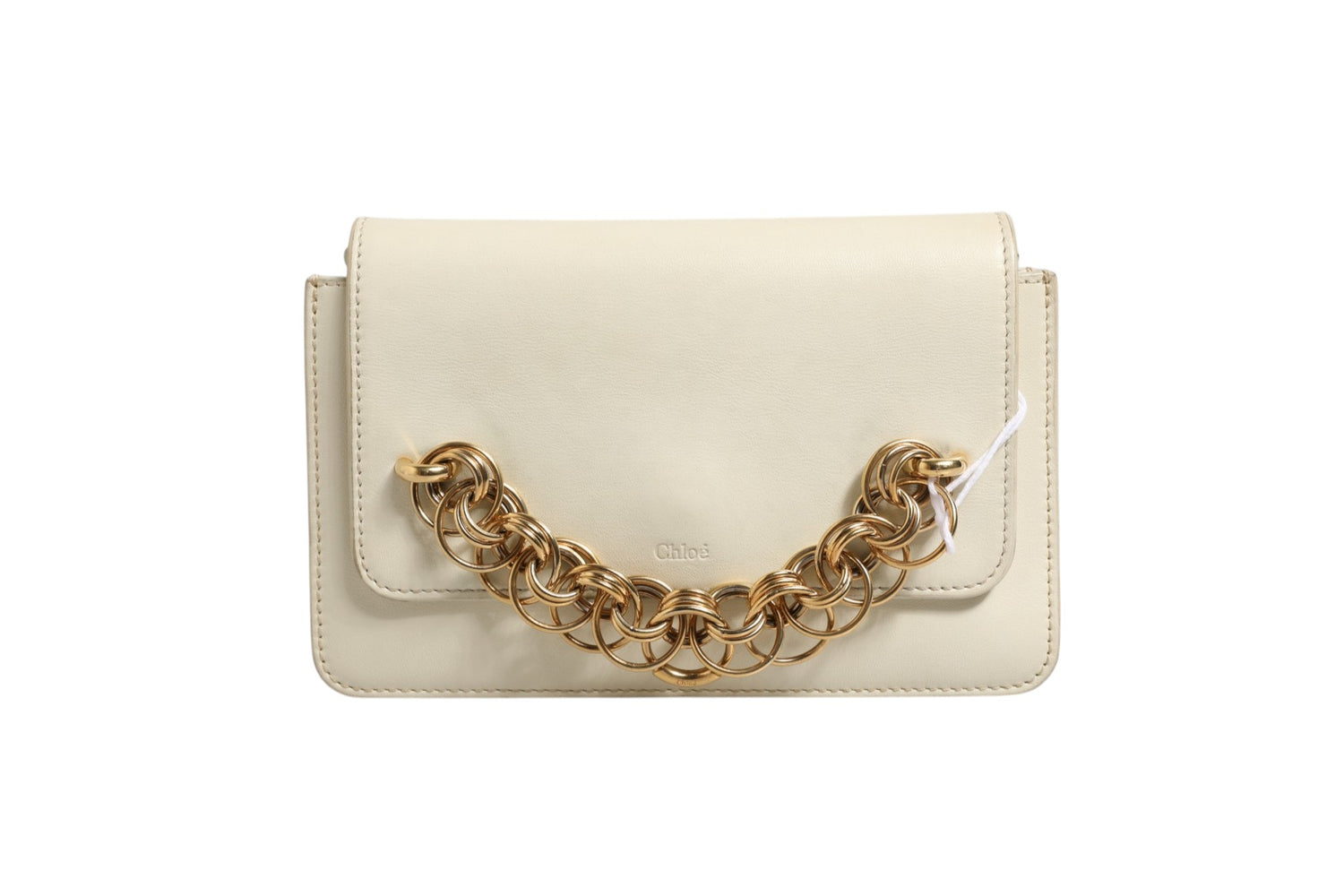 Chloé Drew Bijou Leather Clutch Small