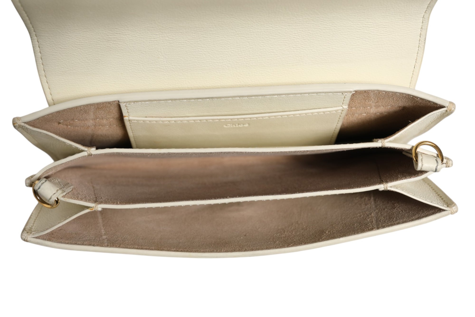 Chloé Drew Bijou Leather Clutch Small