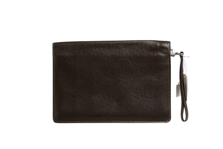 Louis Vuitton Belaia Clutch Taiga Leather