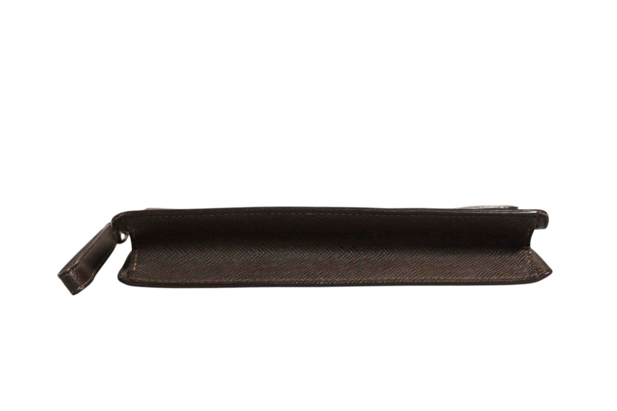 Louis Vuitton Belaia Clutch Taiga Leather