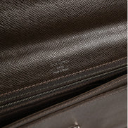 Louis Vuitton Belaia Clutch Taiga Leather