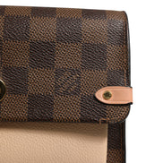 Louis Vuitton Damier Ebene Vavin Chain Wallet