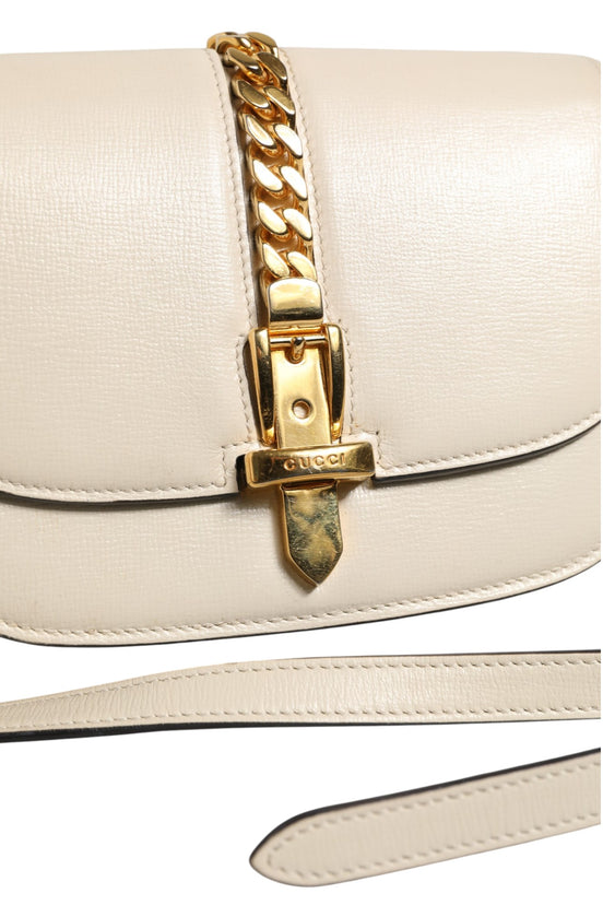 Gucci Sylvie 1969 Mini Leather Shoulder Bag