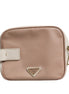 Prada Clay Gray Small Leather Shoulder Bag