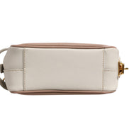 Prada Clay Gray Small Leather Shoulder Bag