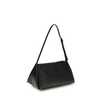 Calvin Klein Black Calf Leather Bos Taurus Handbag
