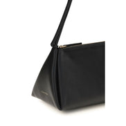 Calvin Klein Black Calf Leather Bos Taurus Handbag