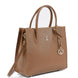 19V69 Italia Brown Leather Tote Bag