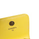 Chanel Crossbody Yellow Leather Bag