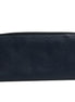 Prada Navy Oliver Embossed Leather Zip-Around Wallet