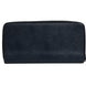 Prada Navy Oliver Embossed Leather Zip-Around Wallet