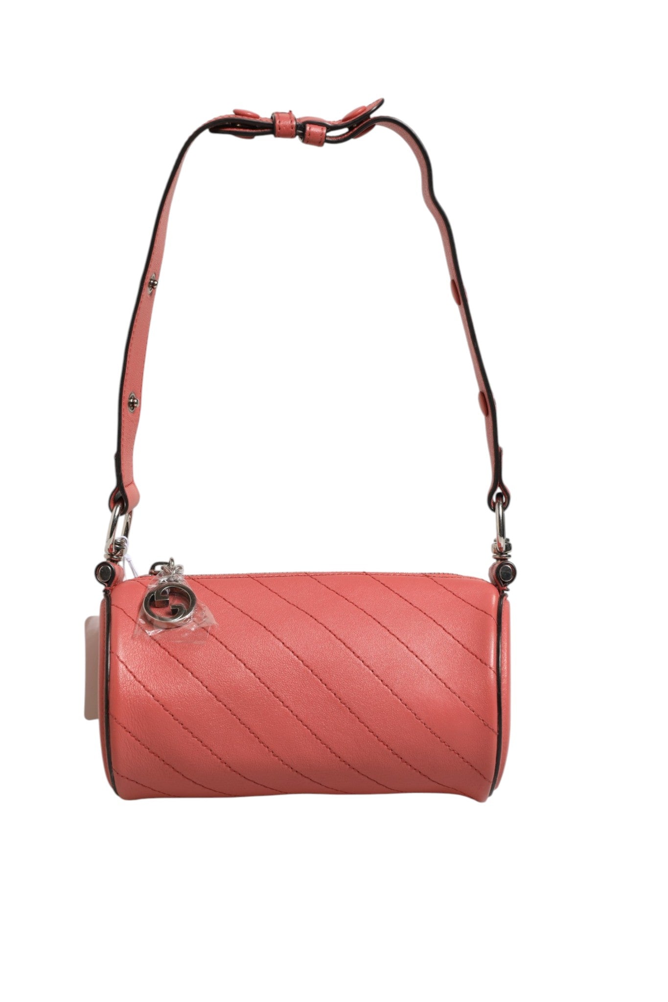 Gucci Blondie Mini Shoulder Bag Pink Leather