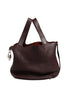 Hermès Picotin Taurillon Clemence Chocolate Handbag