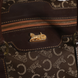 Celine Dark brown and Gold logo duffel
